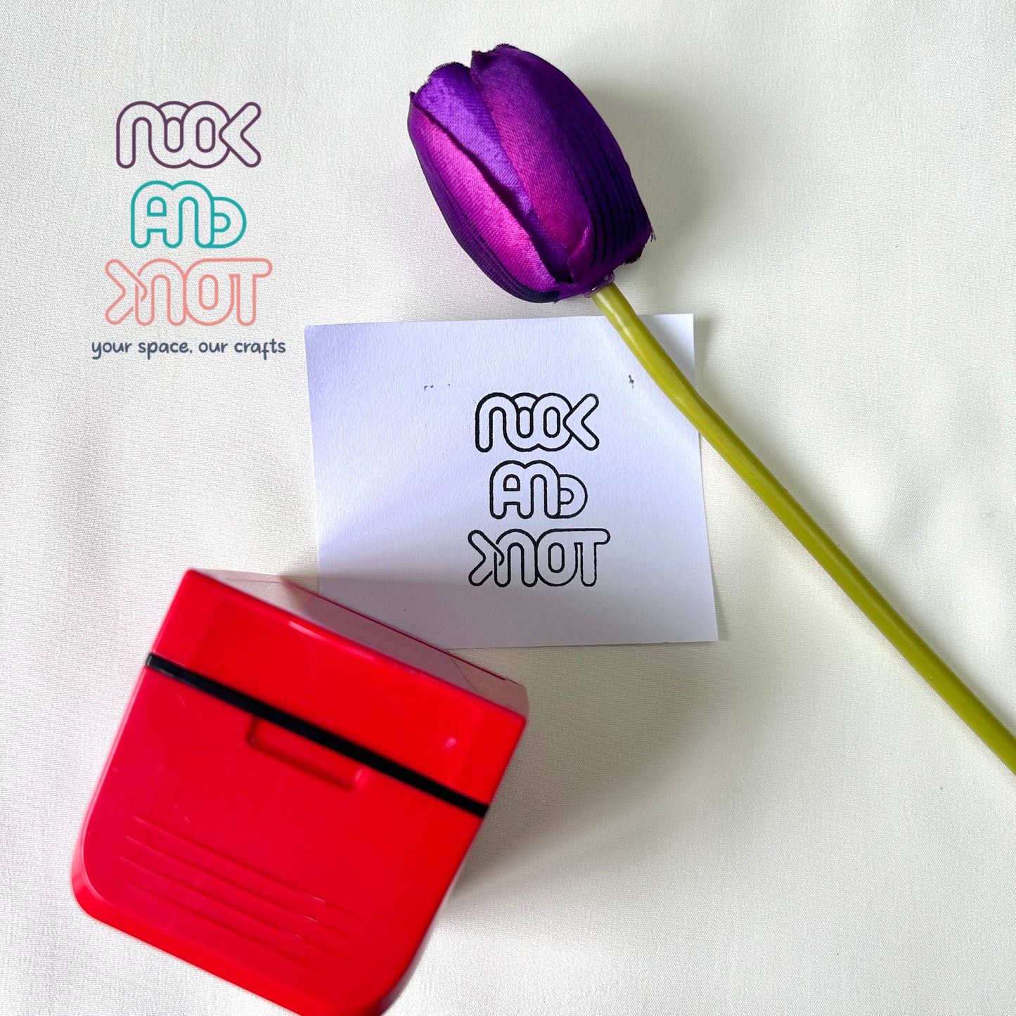 Pre-ink stamp (sqaure)